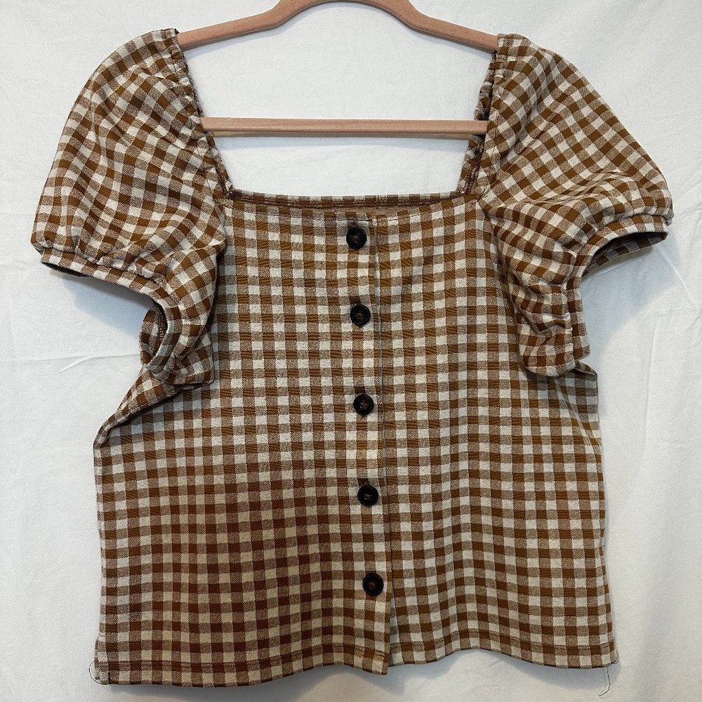 Madewell square-neck top